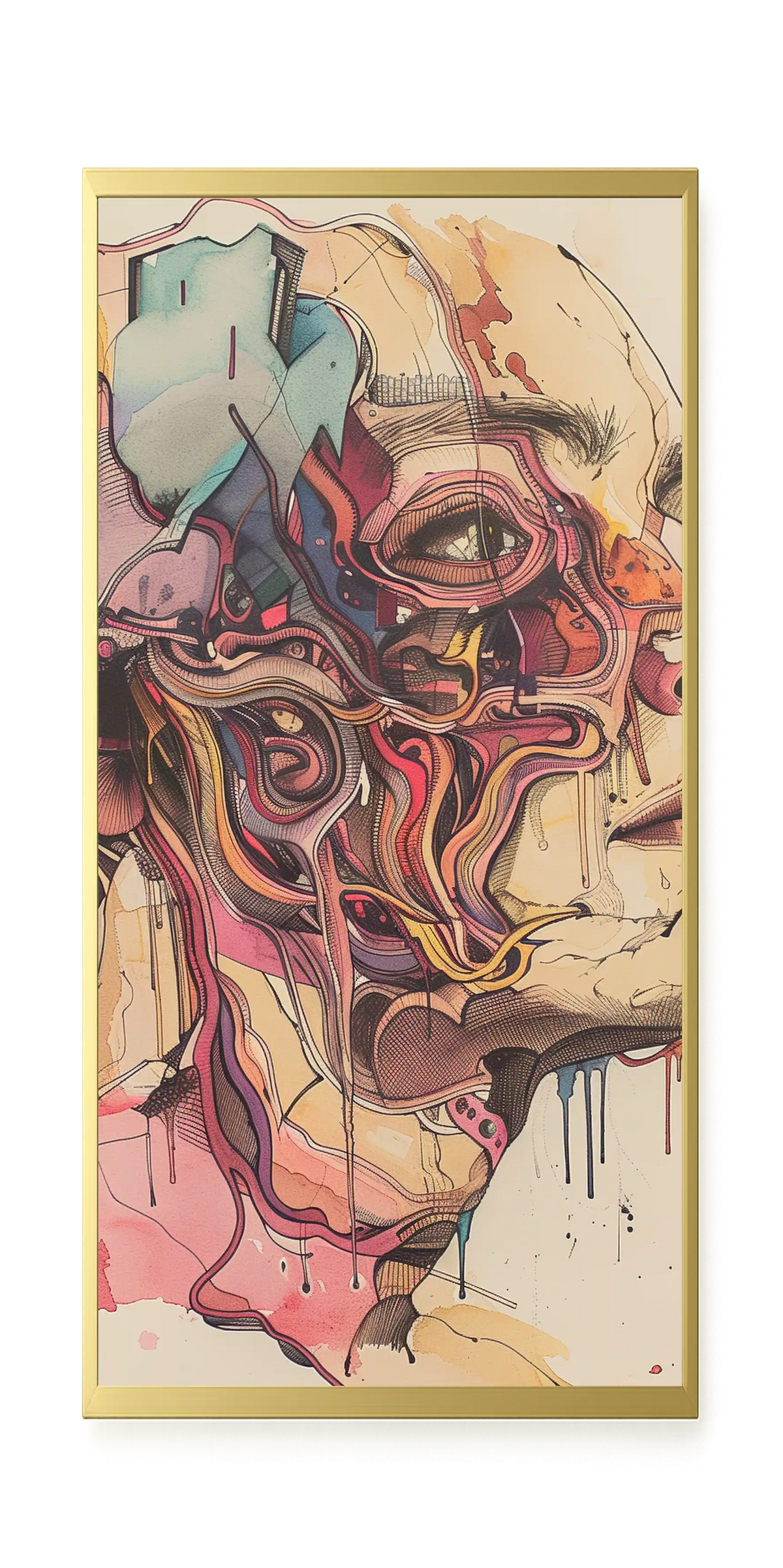 Human Memory Canvas Print