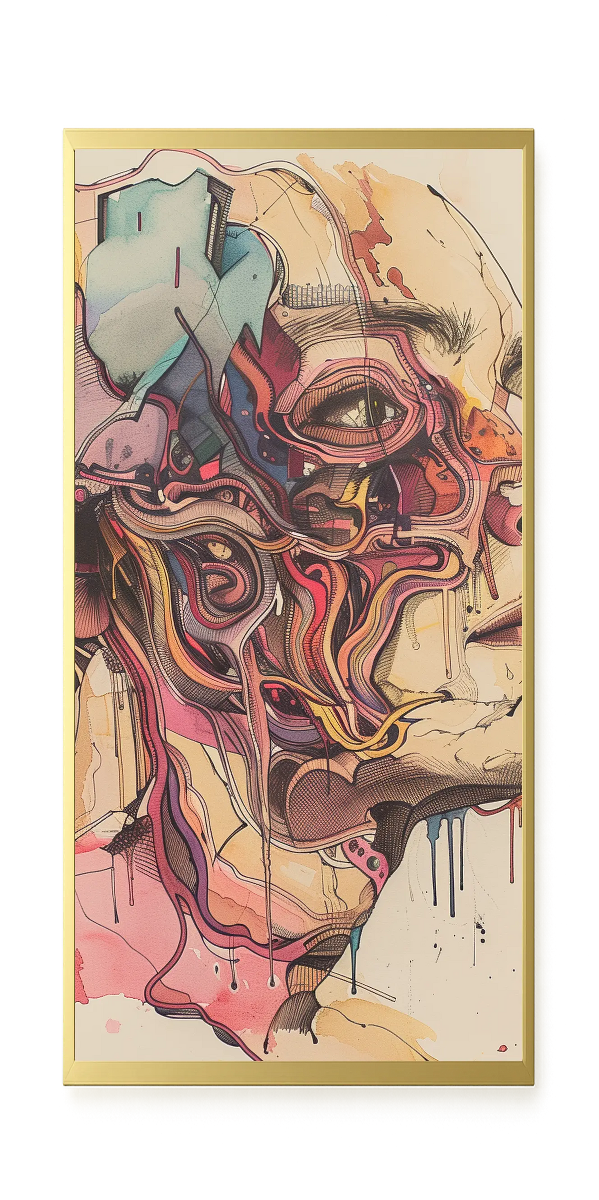 Human Memory Canvas Print