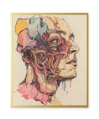 Human Memory Canvas Print