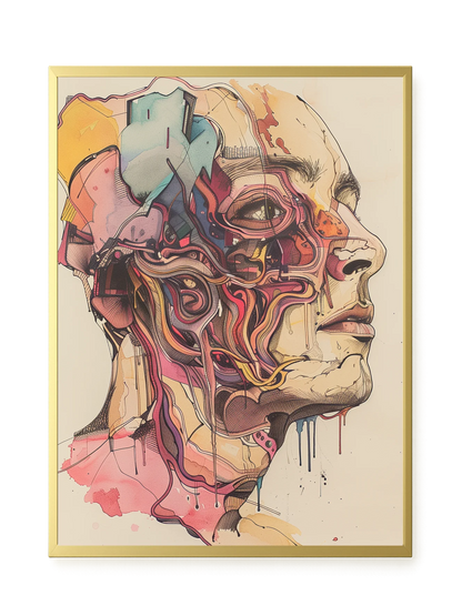 Human Memory Canvas Print