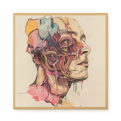 Human Memory Canvas Print
