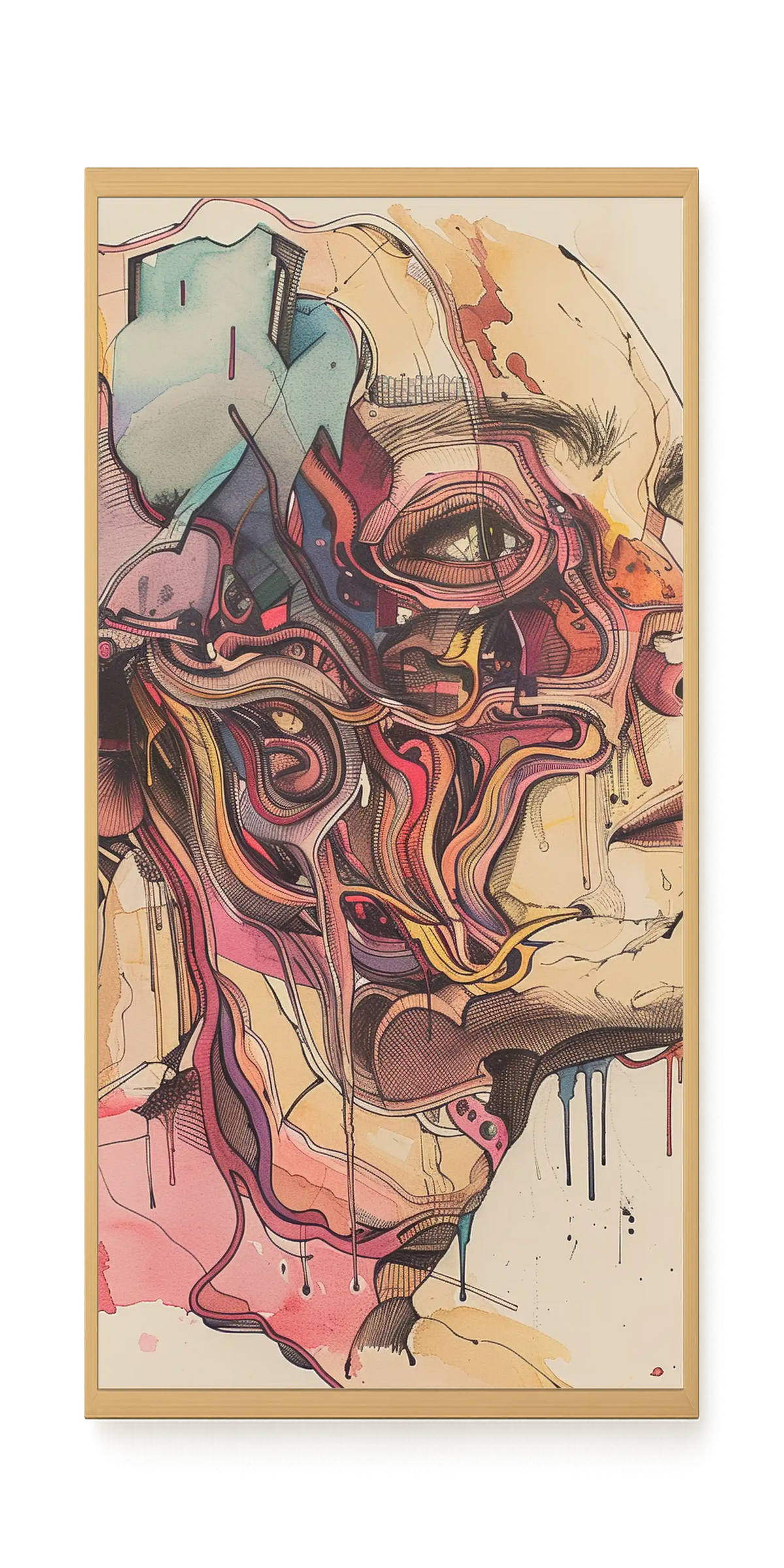 Human Memory Canvas Print