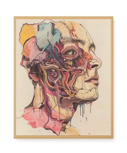 Human Memory Canvas Print