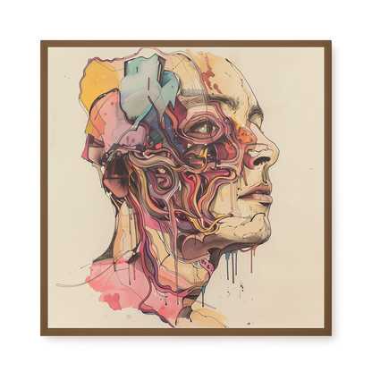 Human Memory Canvas Print