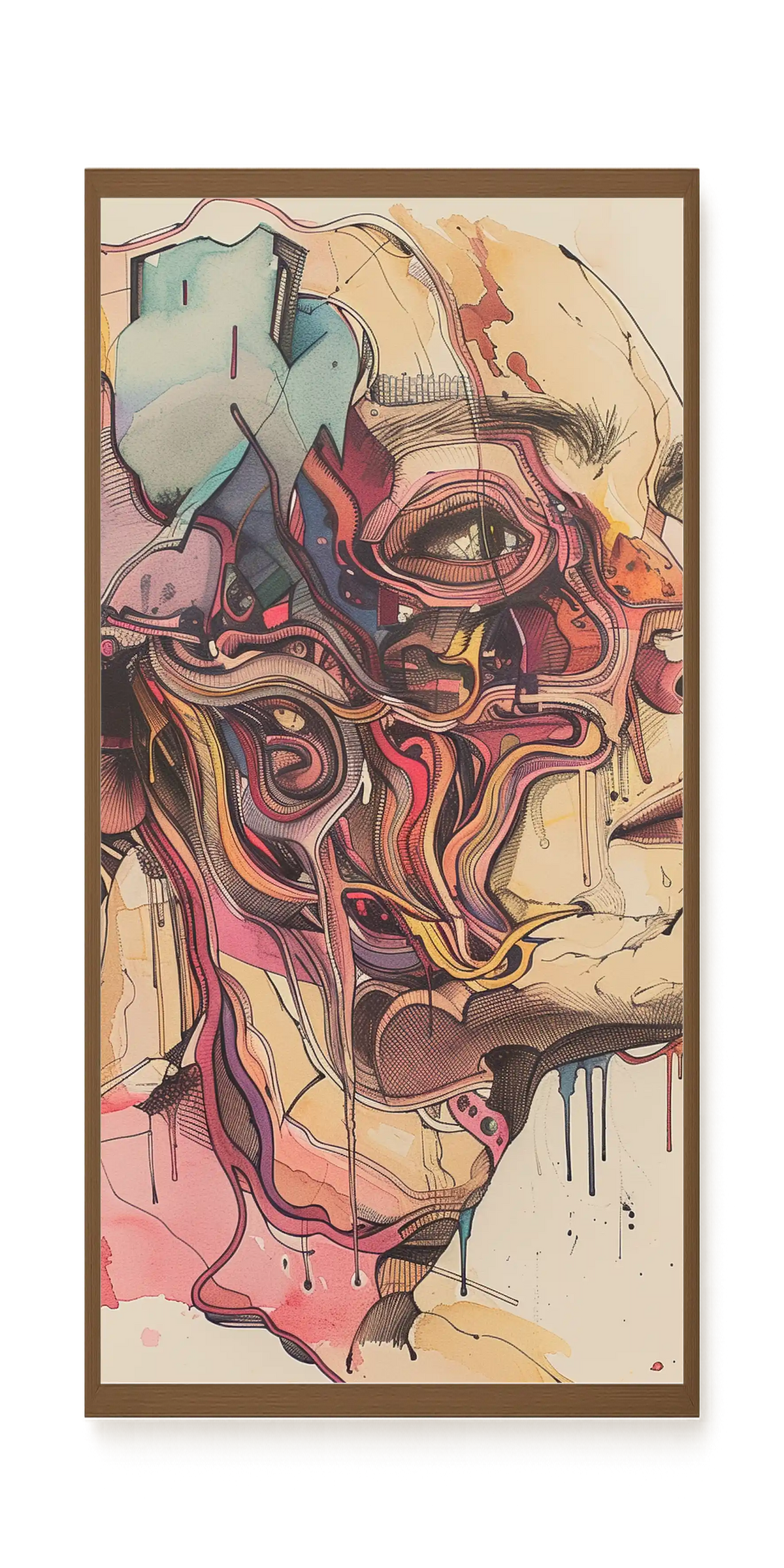 Human Memory Canvas Print