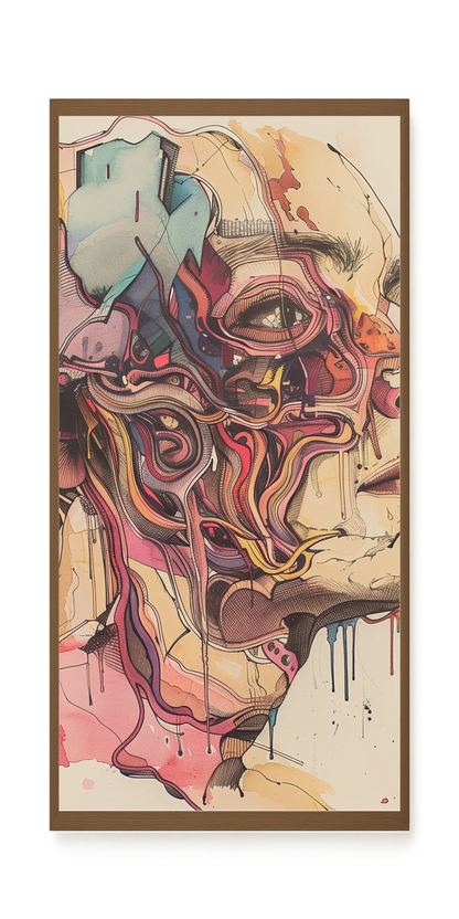 Human Memory Canvas Print