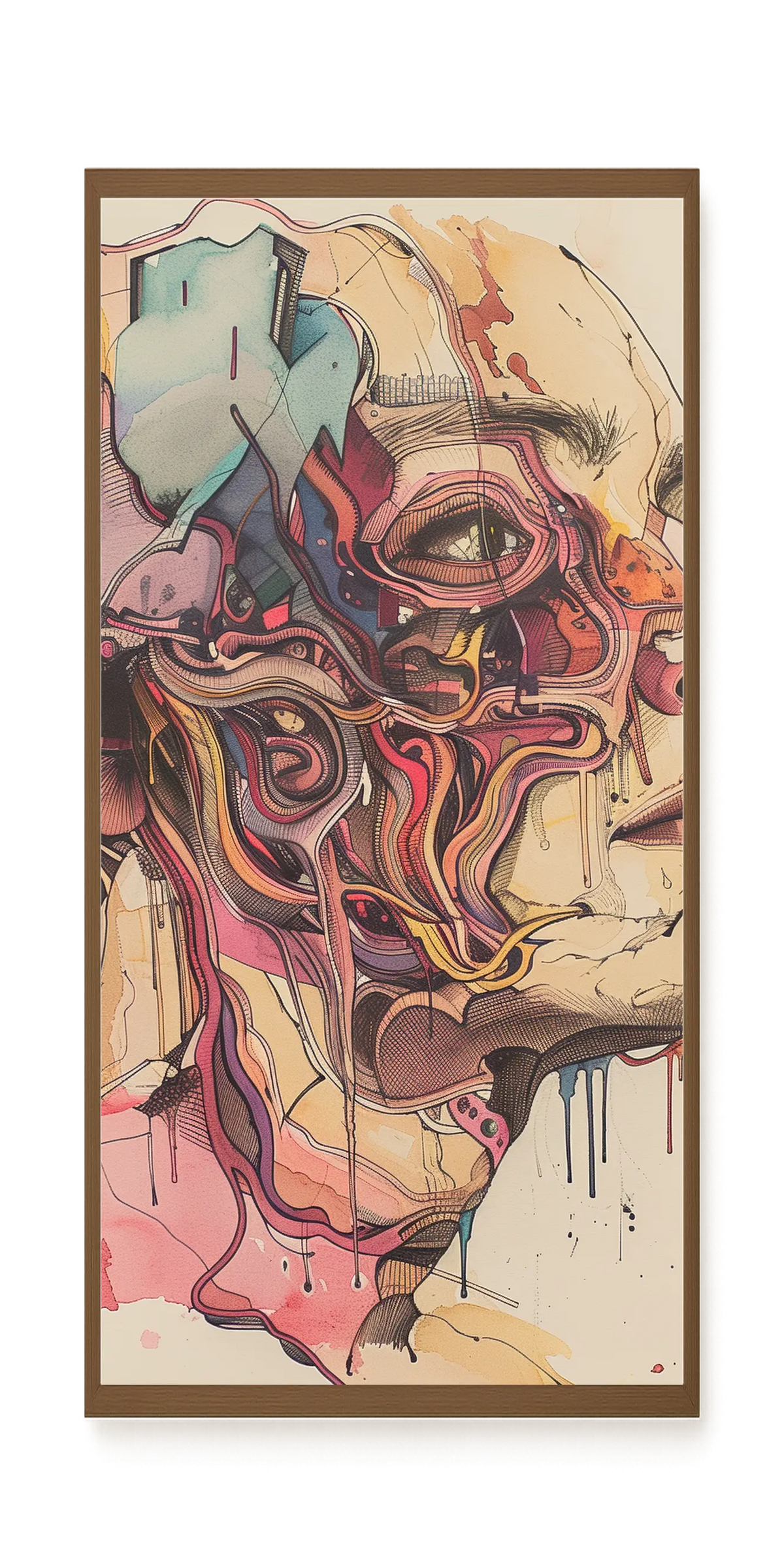 Human Memory Canvas Print