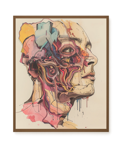 Human Memory Canvas Print