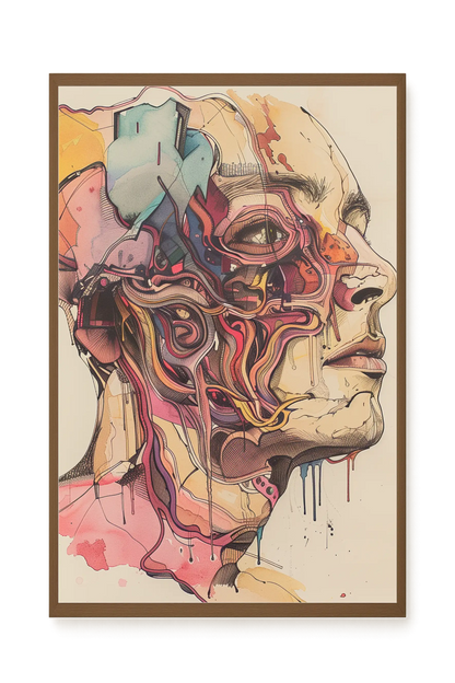 Human Memory Canvas Print