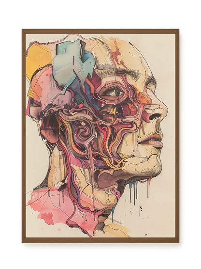 Human Memory Canvas Print