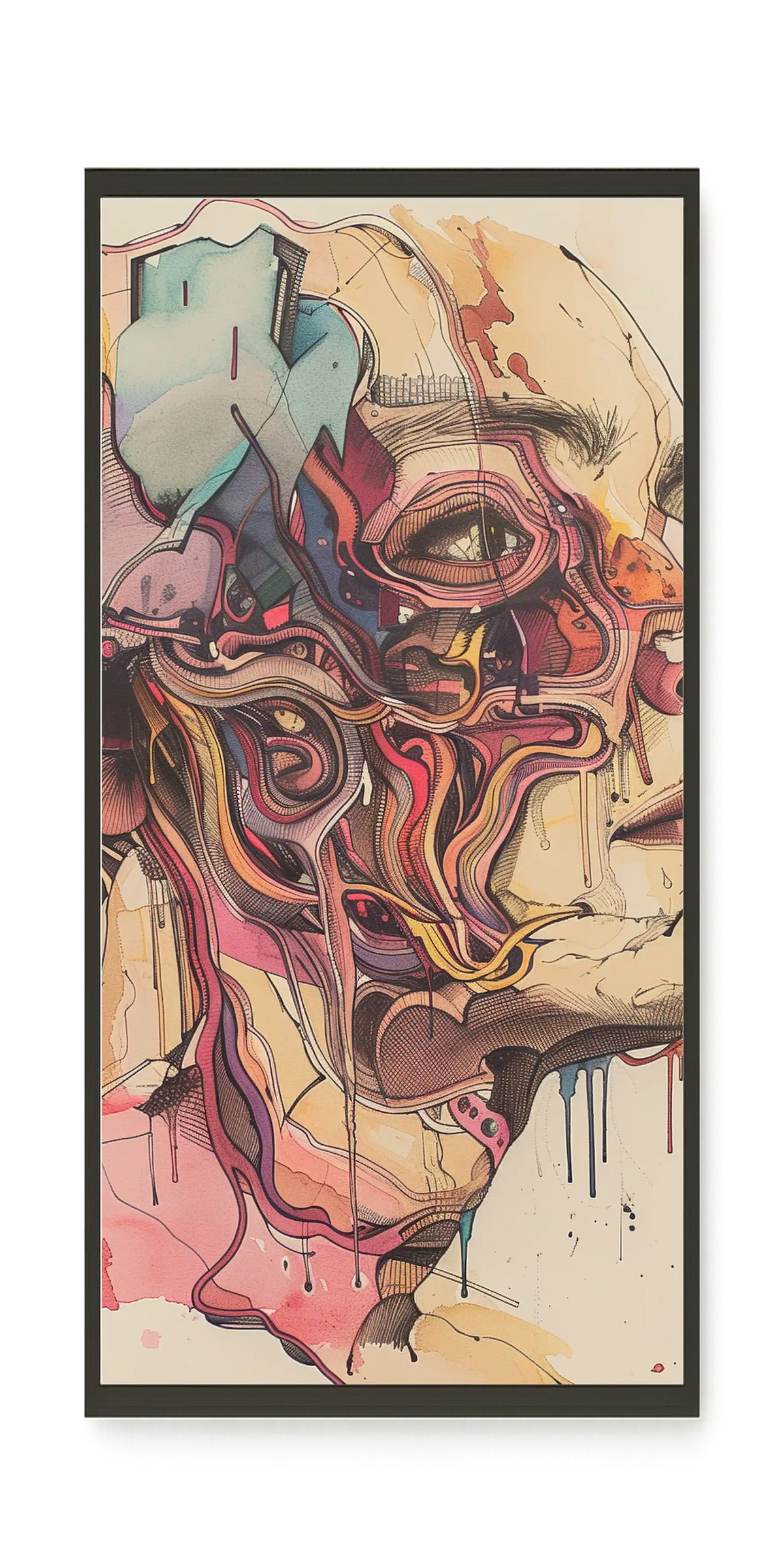 Human Memory Canvas Print