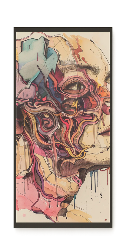 Human Memory Canvas Print