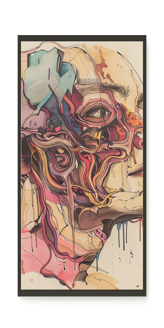 Human Memory Canvas Print