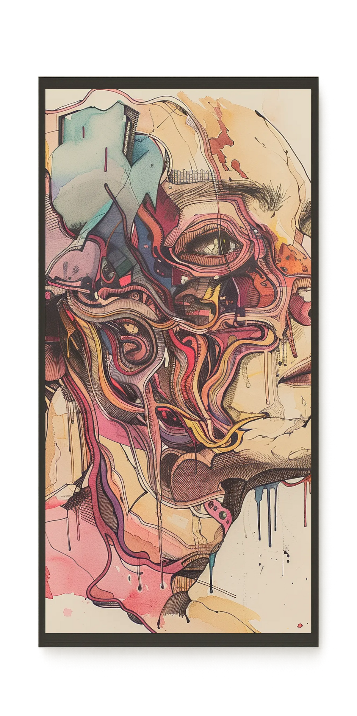 Human Memory Canvas Print