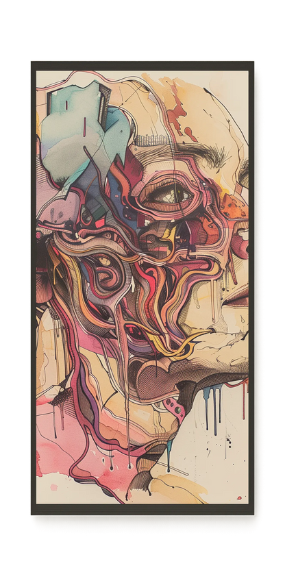 Human Memory Canvas Print