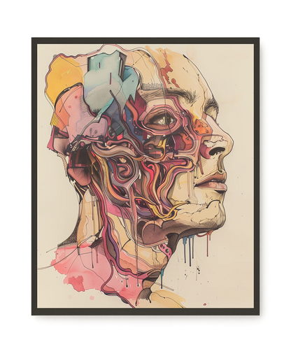 Human Memory Canvas Print
