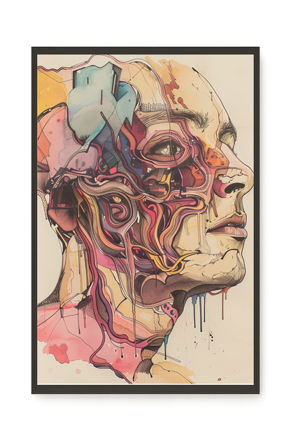 Human Memory Canvas Print
