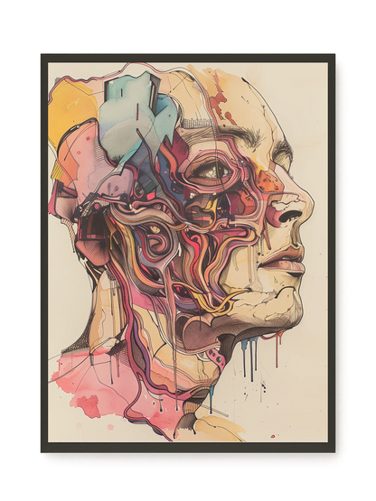 Human Memory Canvas Print