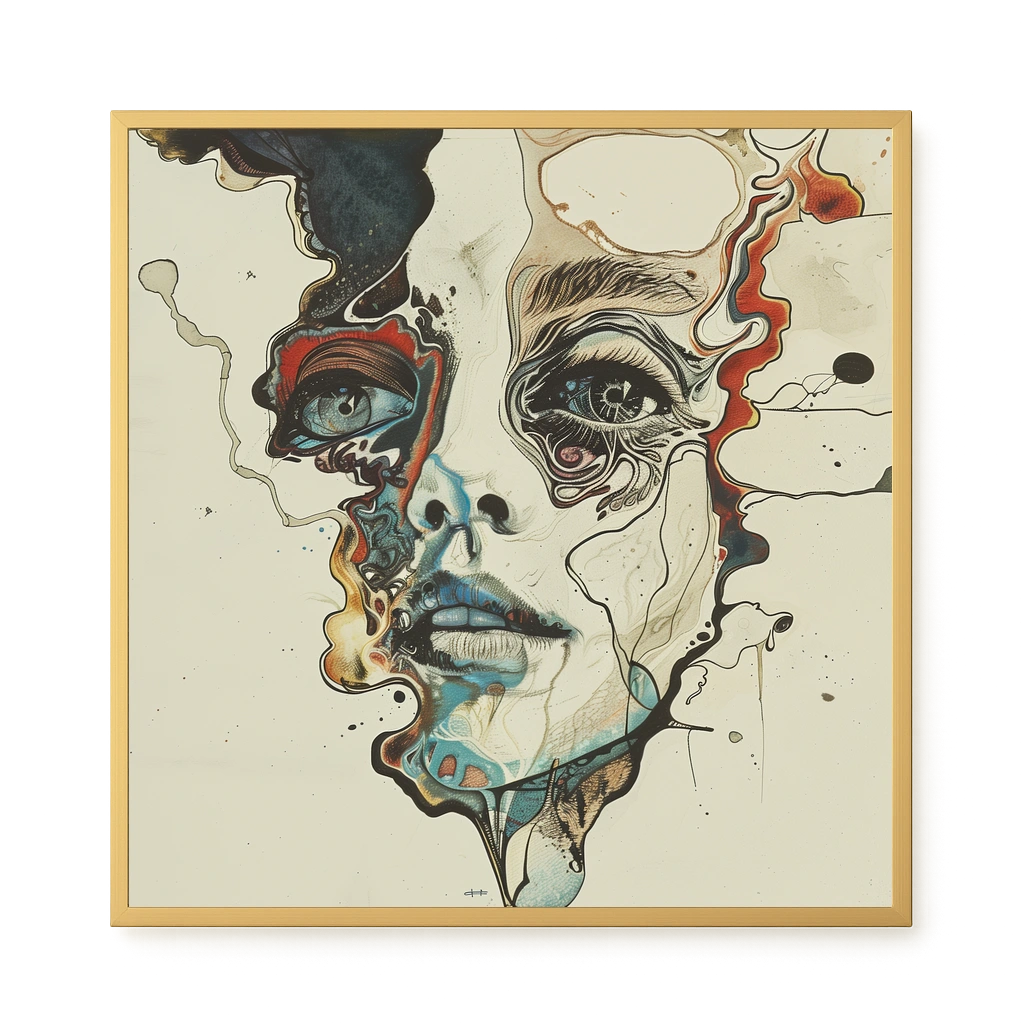 Organic Features Canvas Wall Art