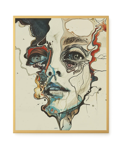 Organic Features Canvas Wall Art