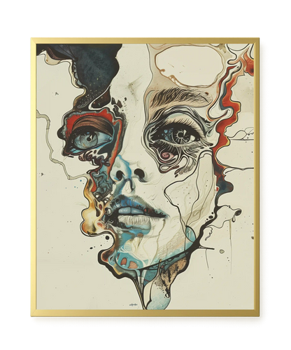 Organic Features Canvas Wall Art