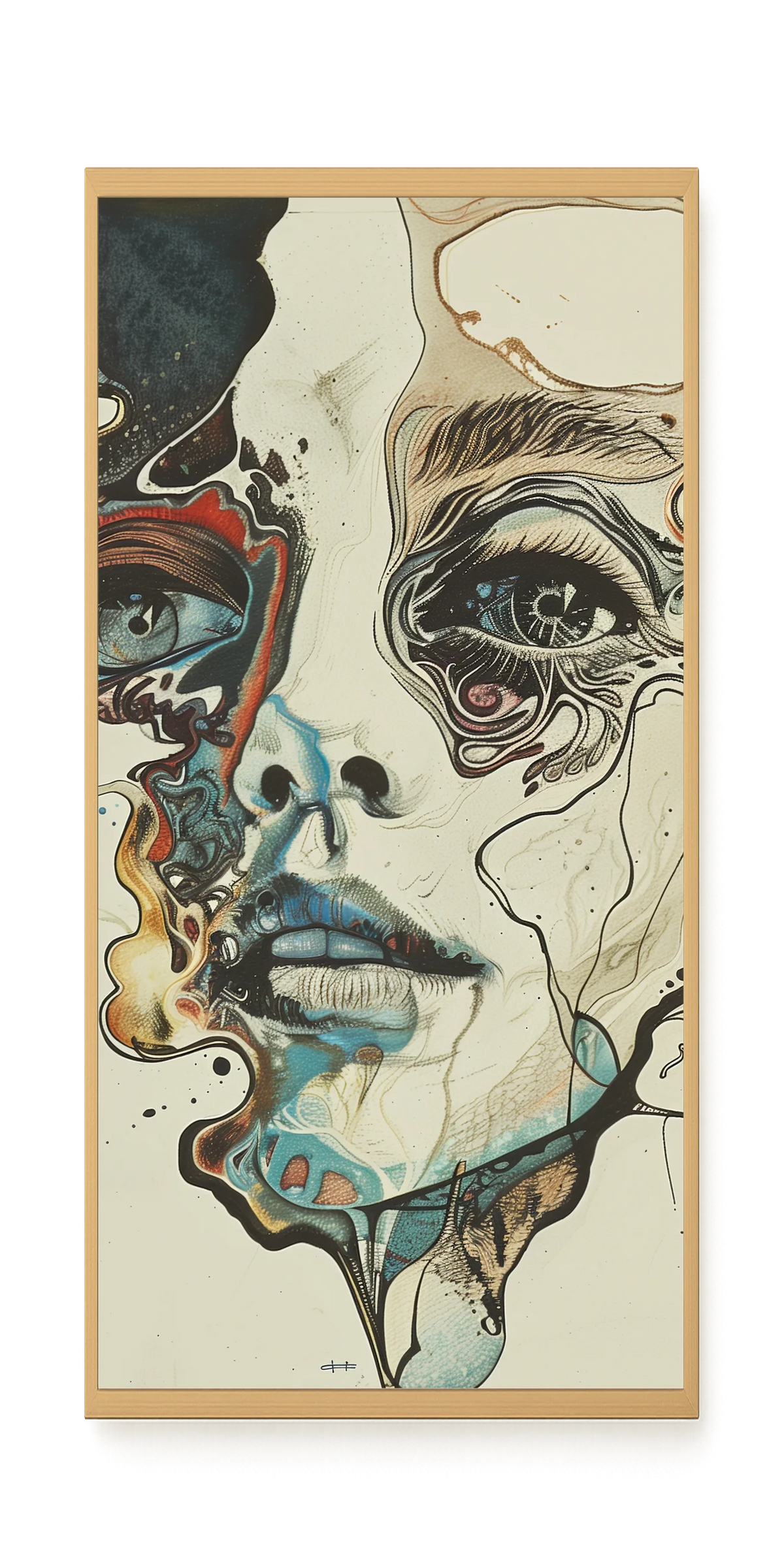 Organic Features Canvas Wall Art