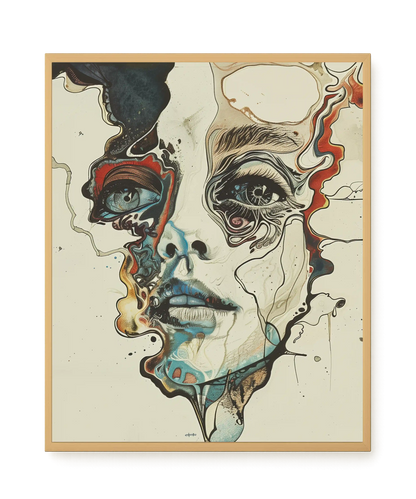 Organic Features Canvas Wall Art