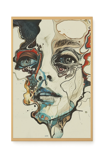 Organic Features Canvas Wall Art
