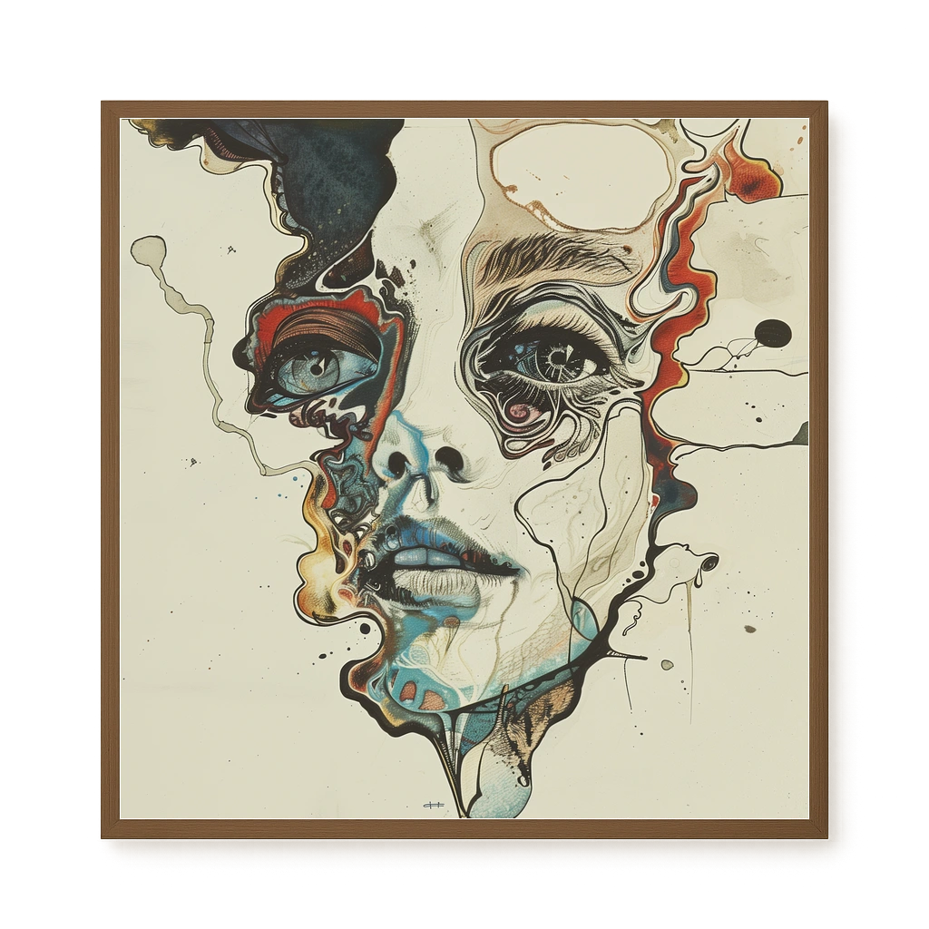 Organic Features Canvas Wall Art