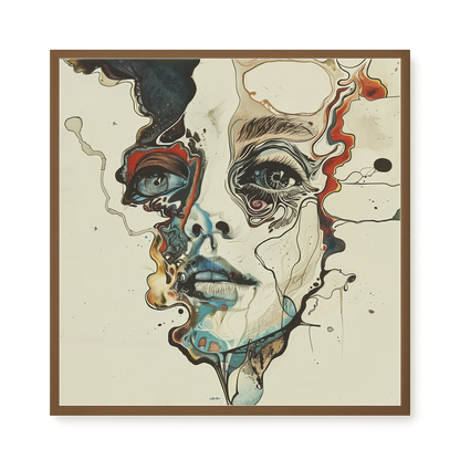 Organic Features Canvas Wall Art