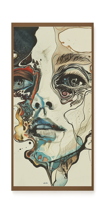 Organic Features Canvas Wall Art