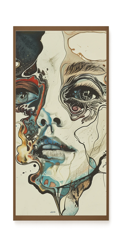 Organic Features Canvas Wall Art