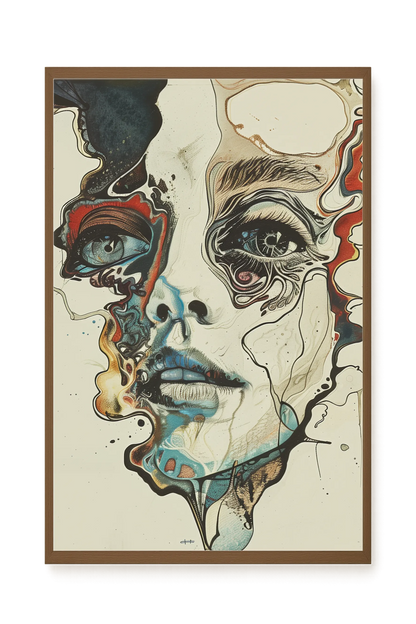Organic Features Canvas Wall Art