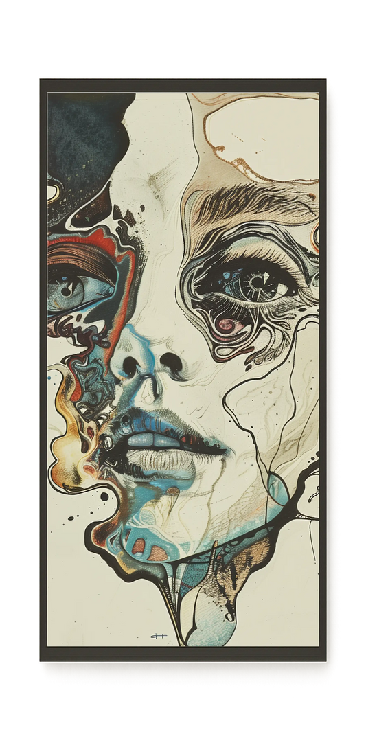 Organic Features Canvas Wall Art