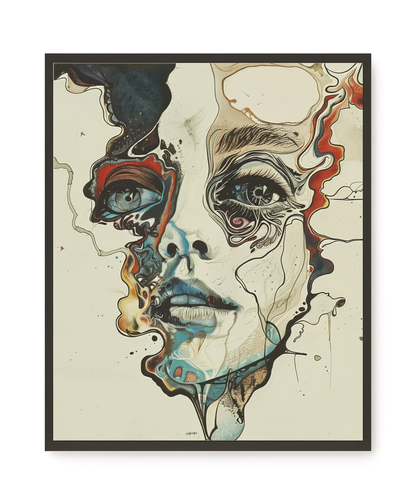 Organic Features Canvas Wall Art
