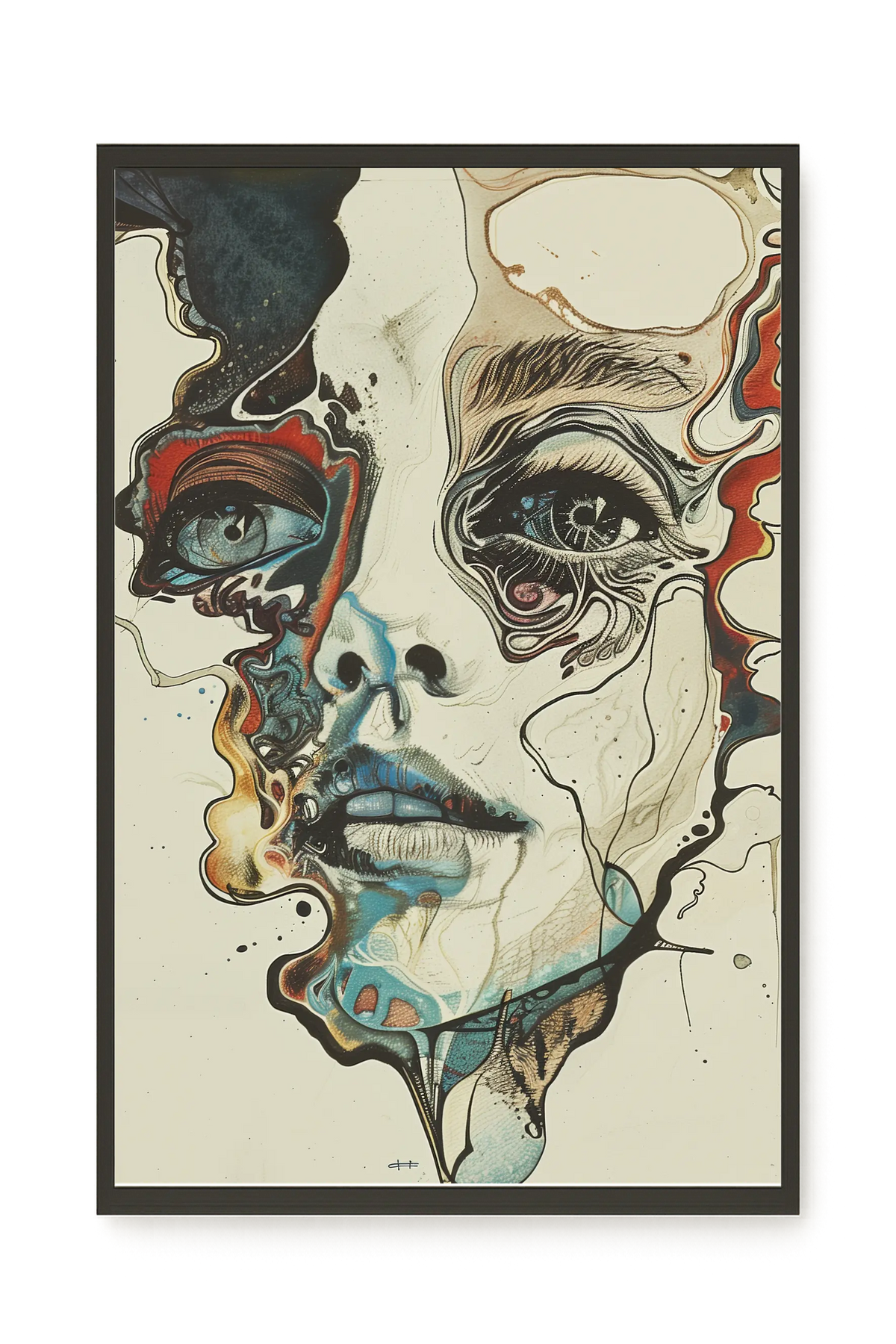 Organic Features Canvas Wall Art