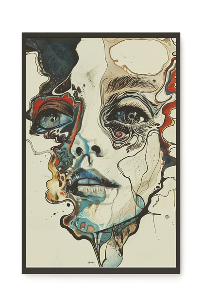 Organic Features Canvas Wall Art