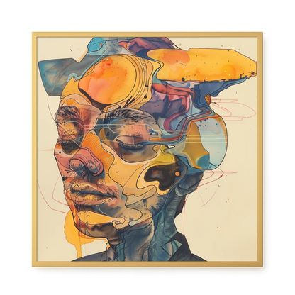 Layered Consciousness Canvas Print