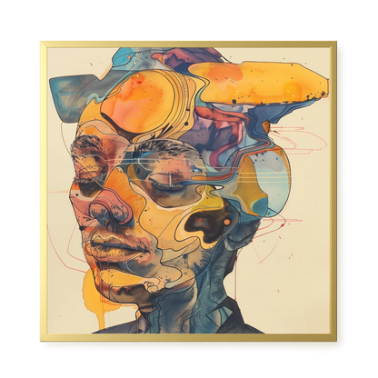 Layered Consciousness Canvas Print
