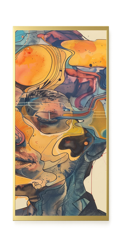 Layered Consciousness Canvas Print
