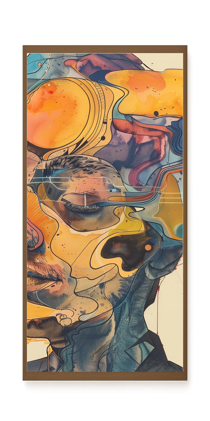 Layered Consciousness Canvas Print