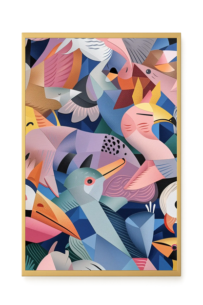 Primal Rebellion Canvas Wall Art