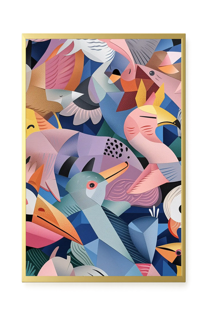 Primal Rebellion Canvas Wall Art