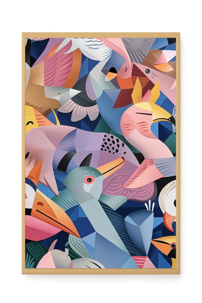 Primal Rebellion Canvas Wall Art