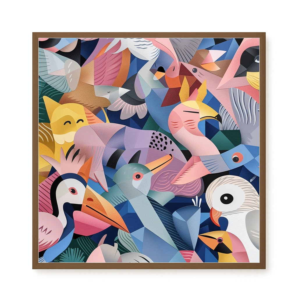 Primal Rebellion Canvas Wall Art