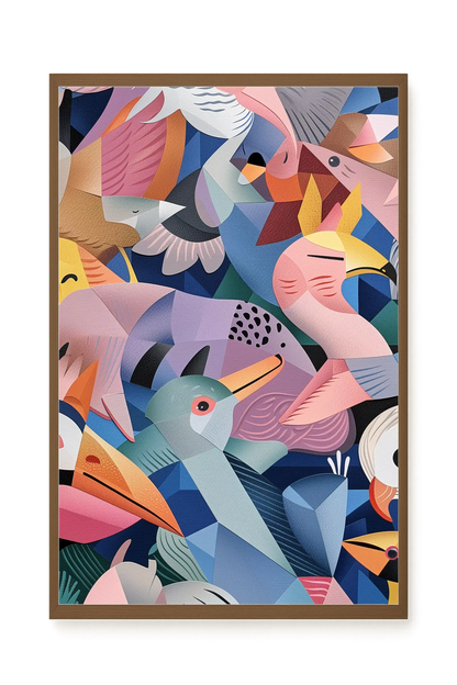 Primal Rebellion Canvas Wall Art