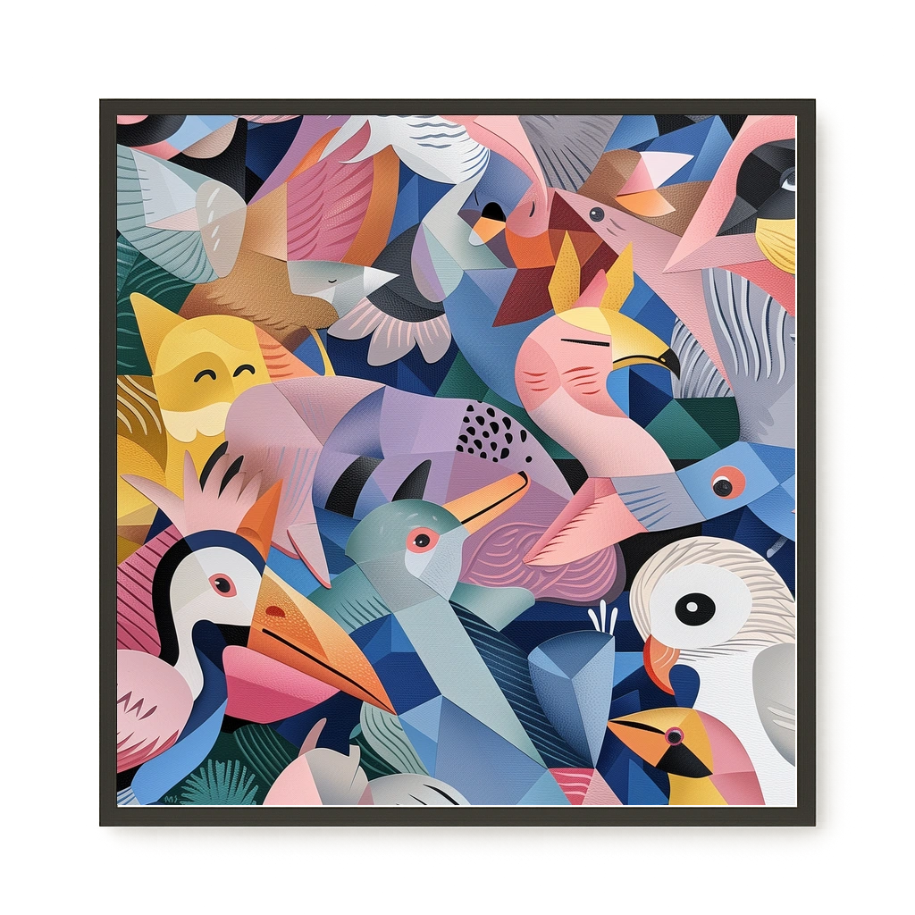 Primal Rebellion Canvas Wall Art