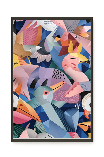 Primal Rebellion Canvas Wall Art