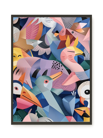 Primal Rebellion Canvas Wall Art