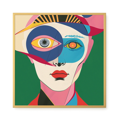 Fragmented Persona Canvas Print